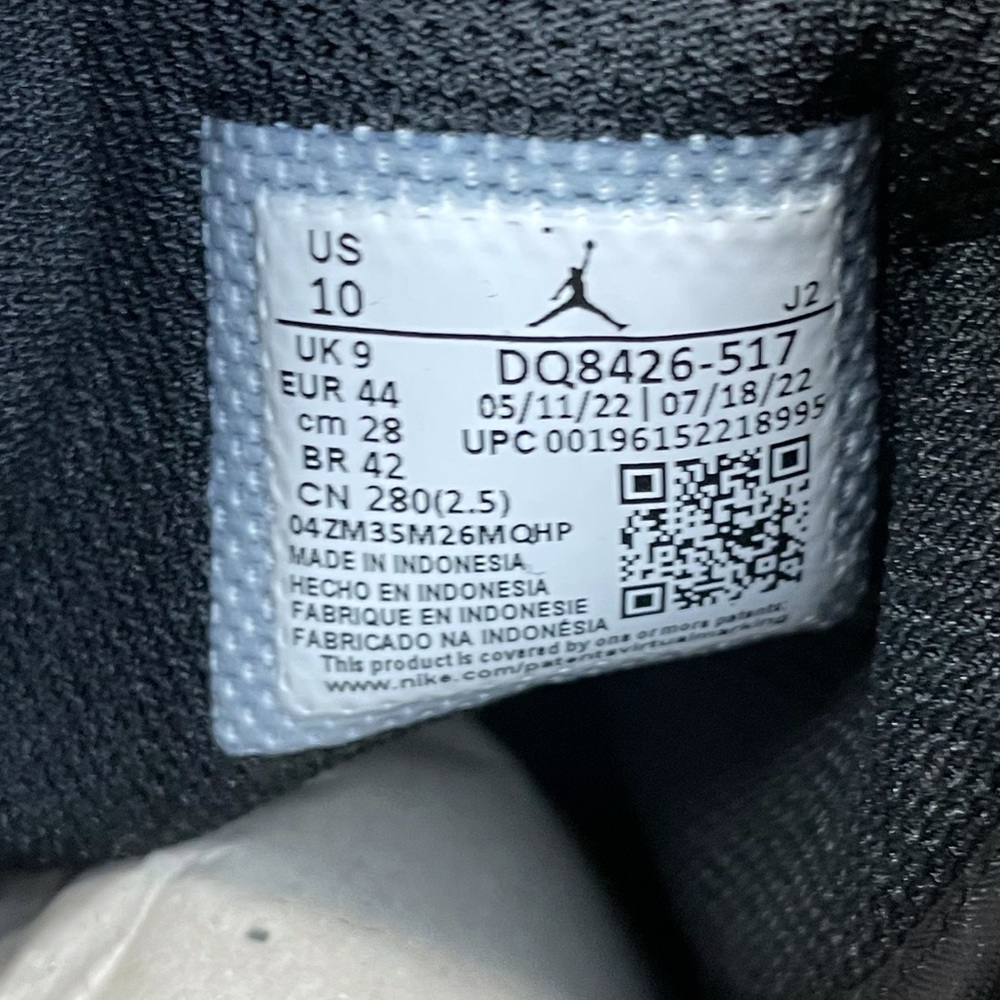 Nike Air Jordan 1 Mid Lakers DQ8426-517 10 Los Angeles Dark Concord Taxi - Picture 8 of 11